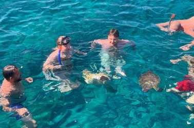 Wycieczka fakultatywna, Miasto duchów, Famagusta, Salamina z rejsem na Blue Lagoon i zatokę żółwi z Larnaki